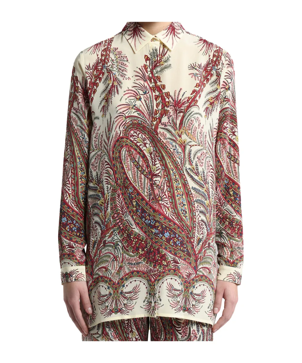 Etro Long Sleeve Printed Shirt