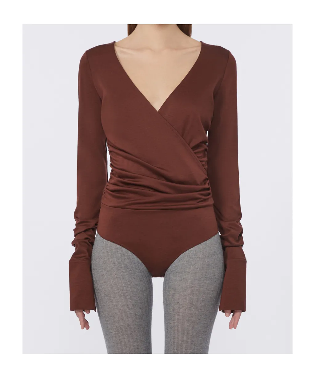 Wool Jersey Bodysuit