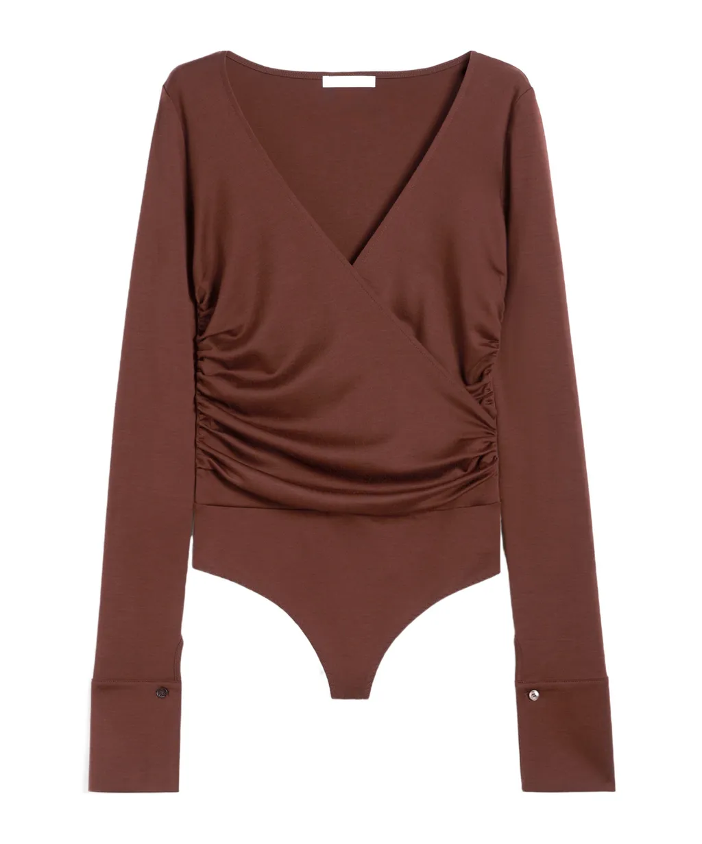 Wool Jersey Bodysuit