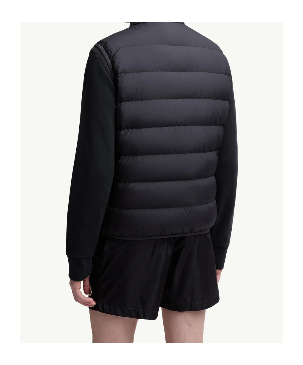 Moncler Contrin Logo Patch Sleeveless Vest