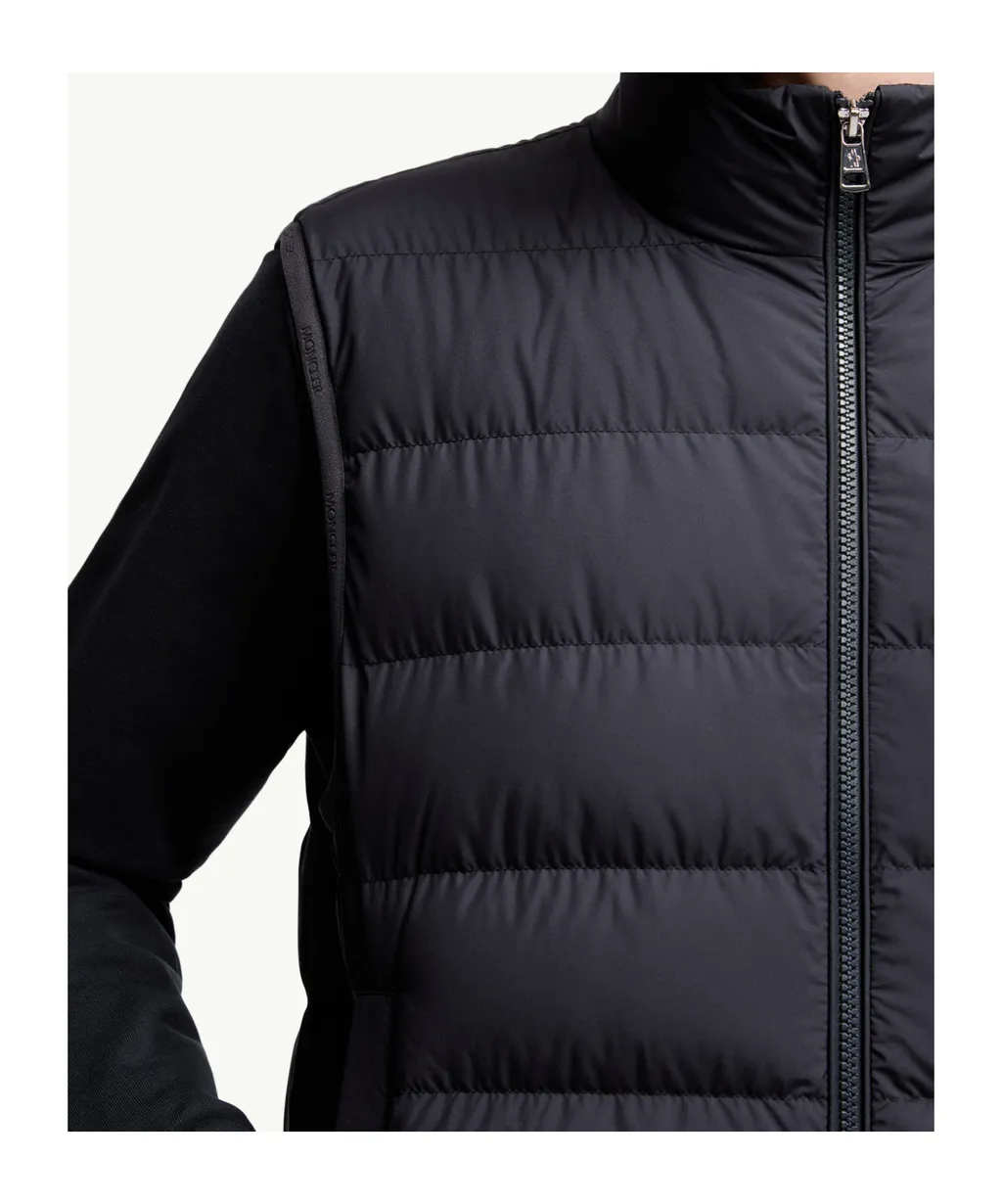 Moncler Contrin Logo Patch Sleeveless Vest