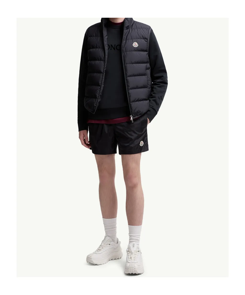 Moncler Contrin Logo Patch Sleeveless Vest