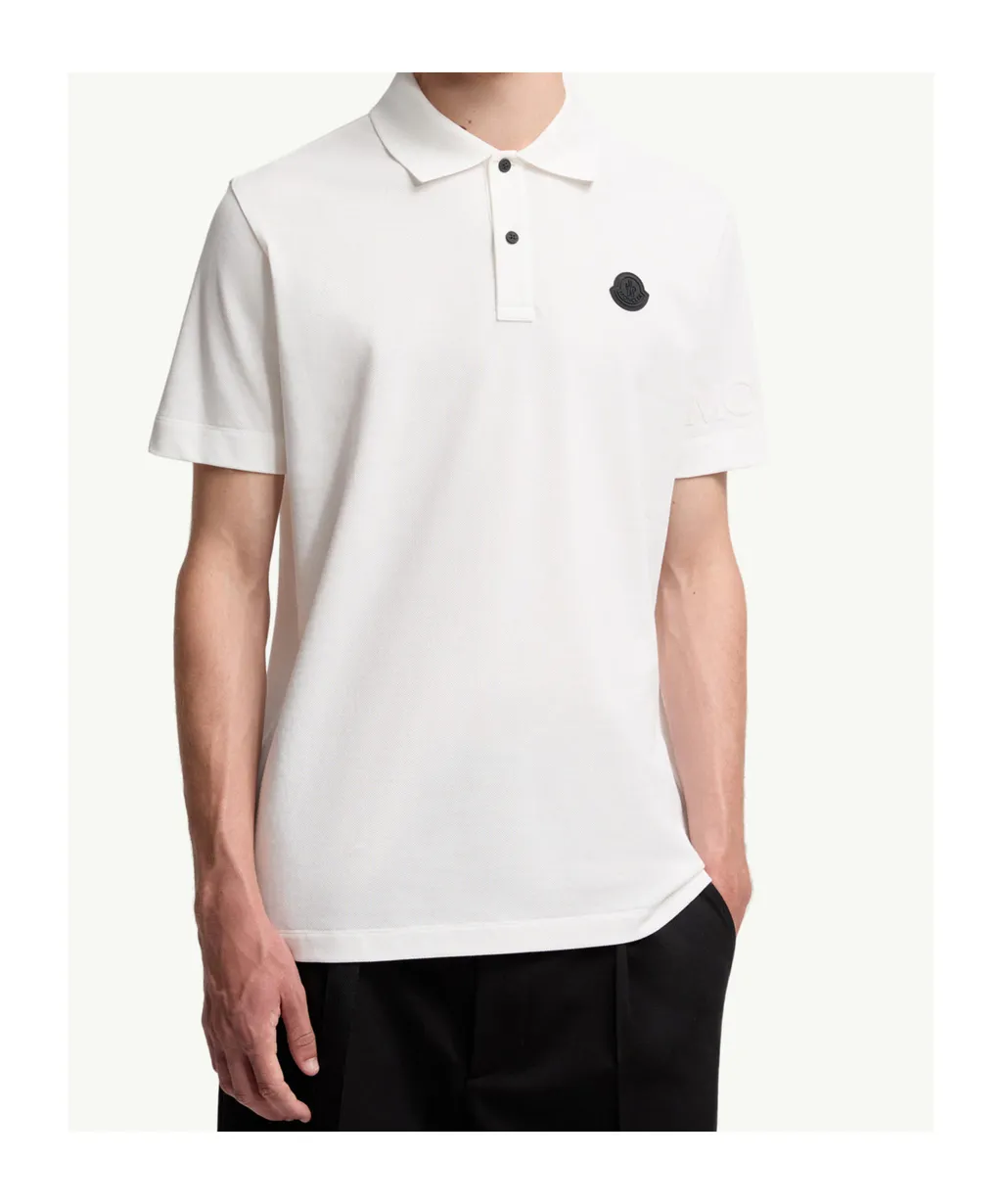 Logo Cotton Piquet Polo Shirt