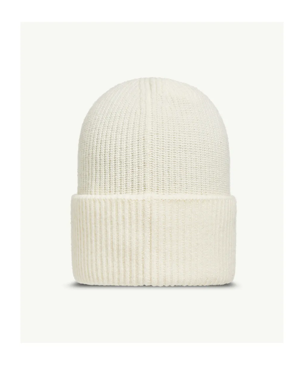 Moncler Logo Patch Knitted Beanie