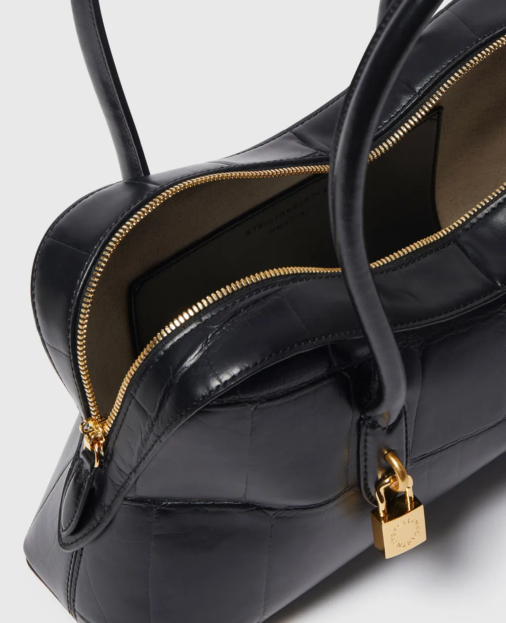 Stella Mccartney Ryder Embossed Shoulder Bag