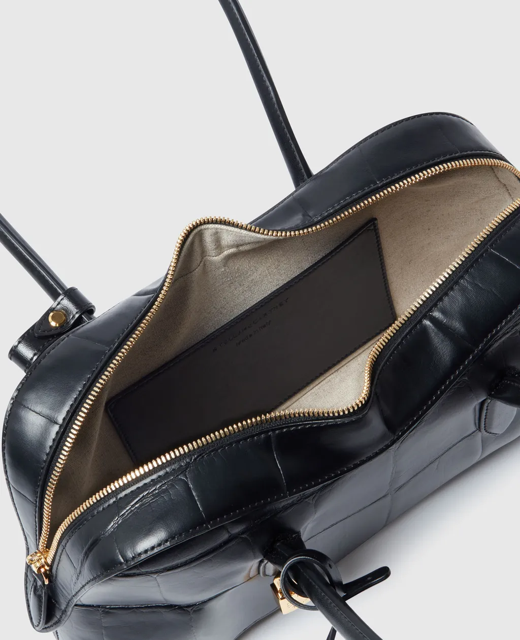 Stella Mccartney Ryder Embossed Shoulder Bag