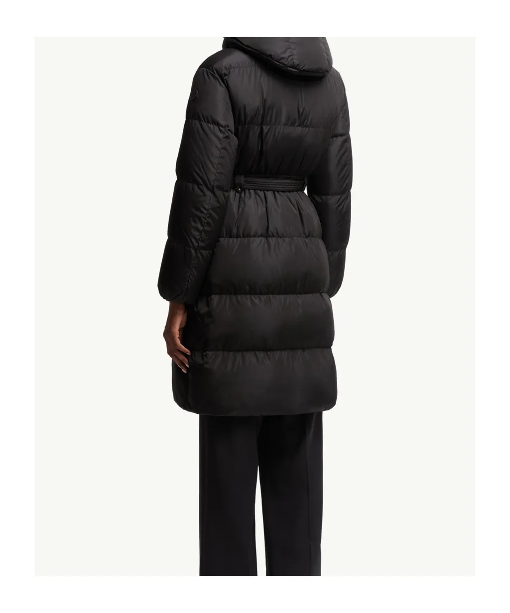 Moncler Briant Hooded Long Down Jacket