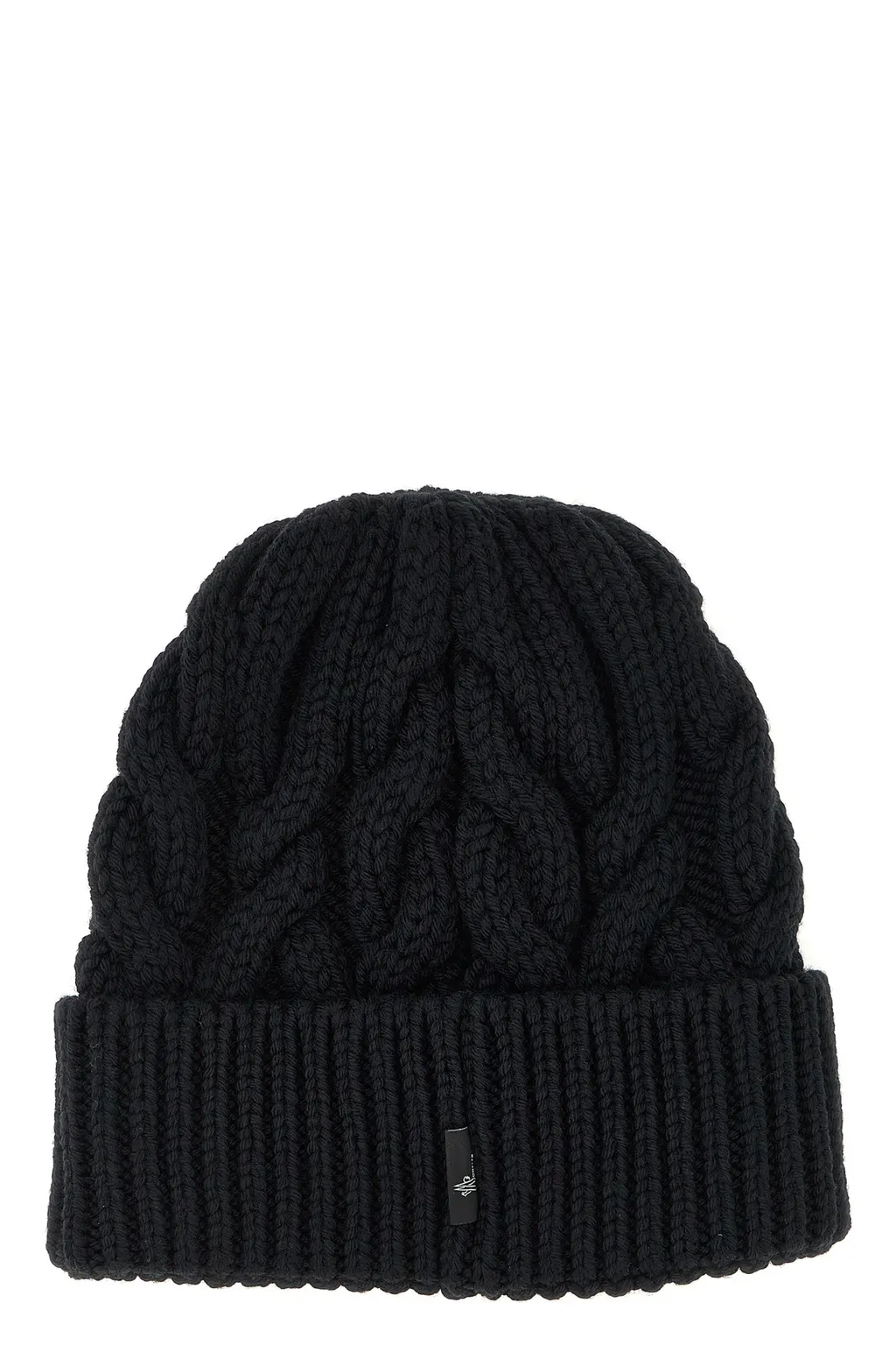 Moncler Grenoble Logo Patch Knitted Beanie