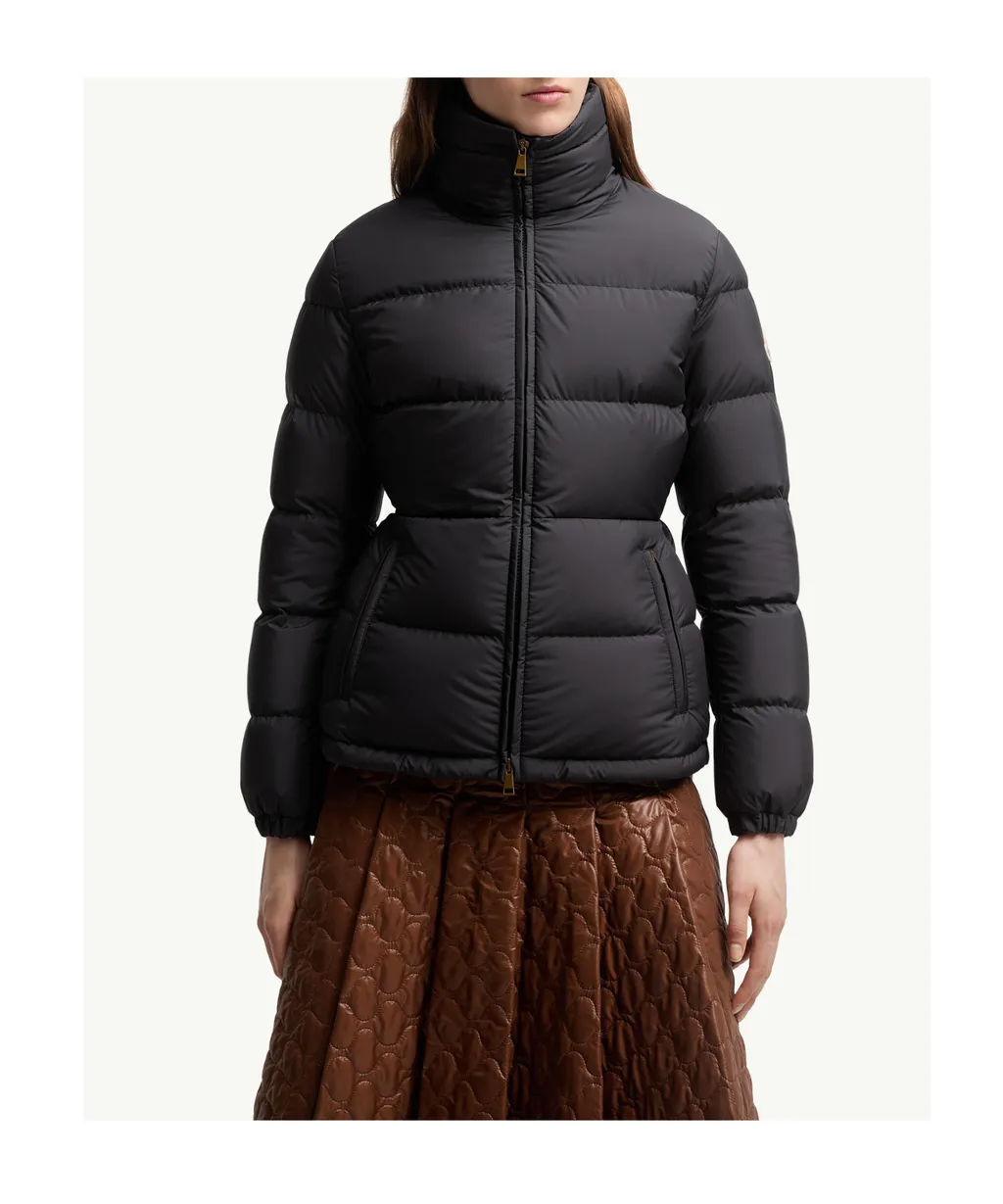 Moncler Dourbe Zip-Up Short Puffer Jacket