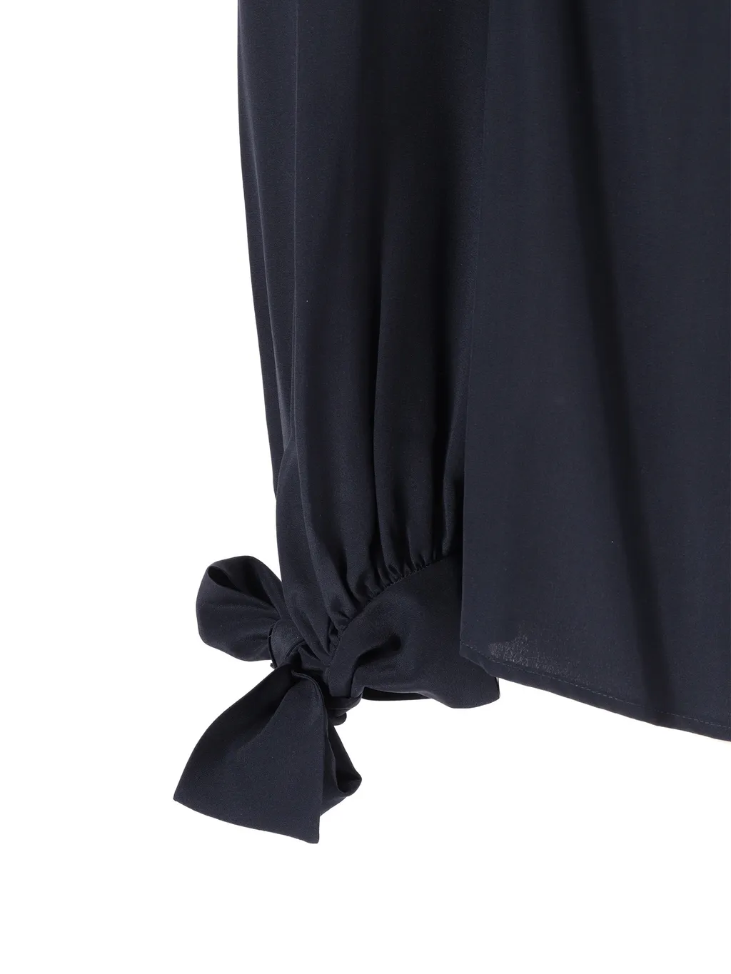 Max Mara Studio Long-Sleeved Crewneck Blouse