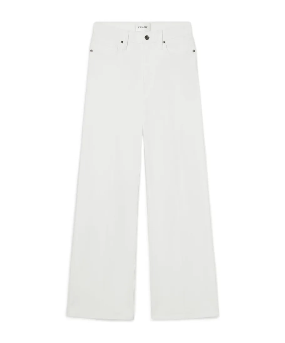 High-Waisted Wide-Leg Casual Pants