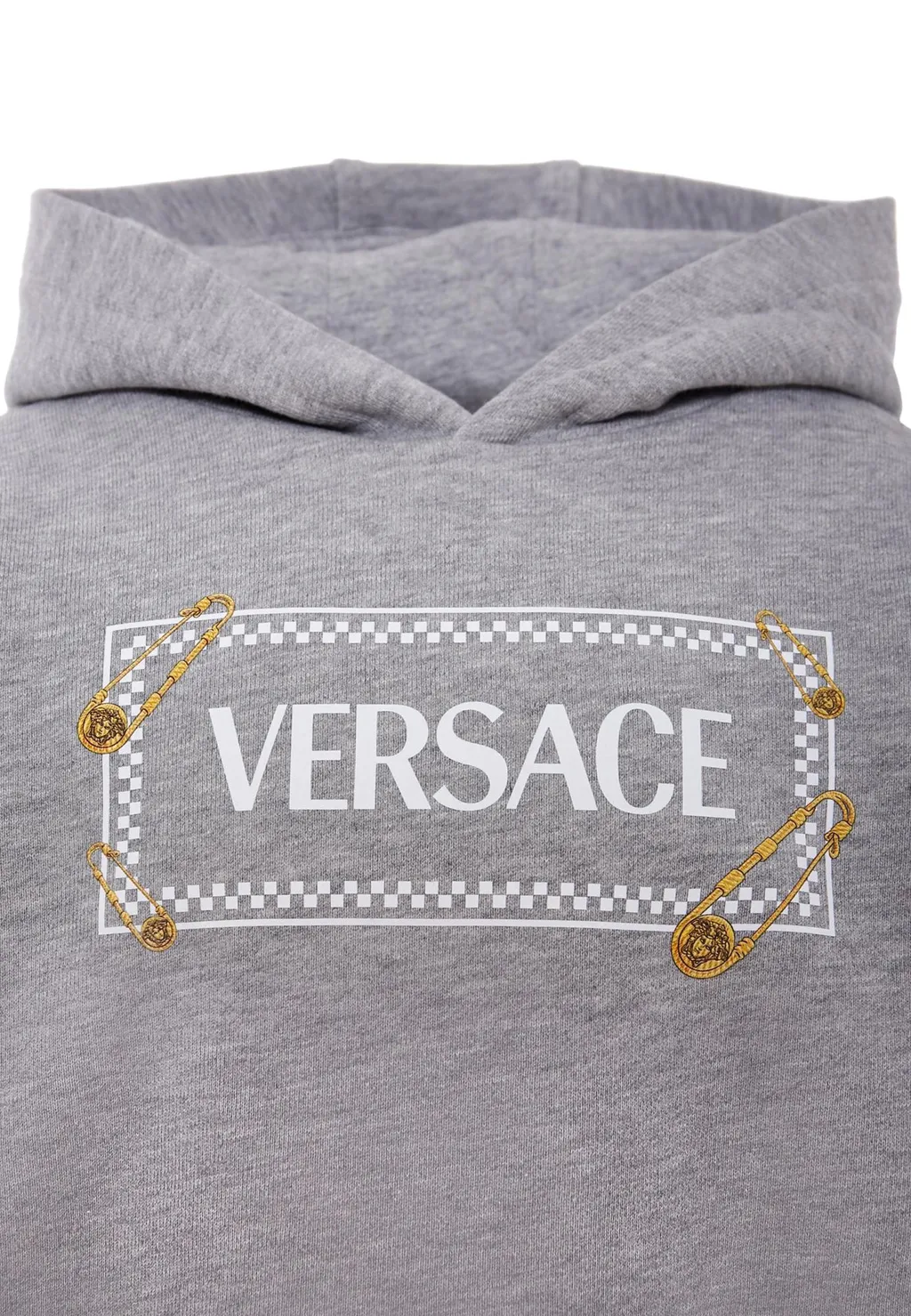 Versace Kids Logo Printed Hoodie