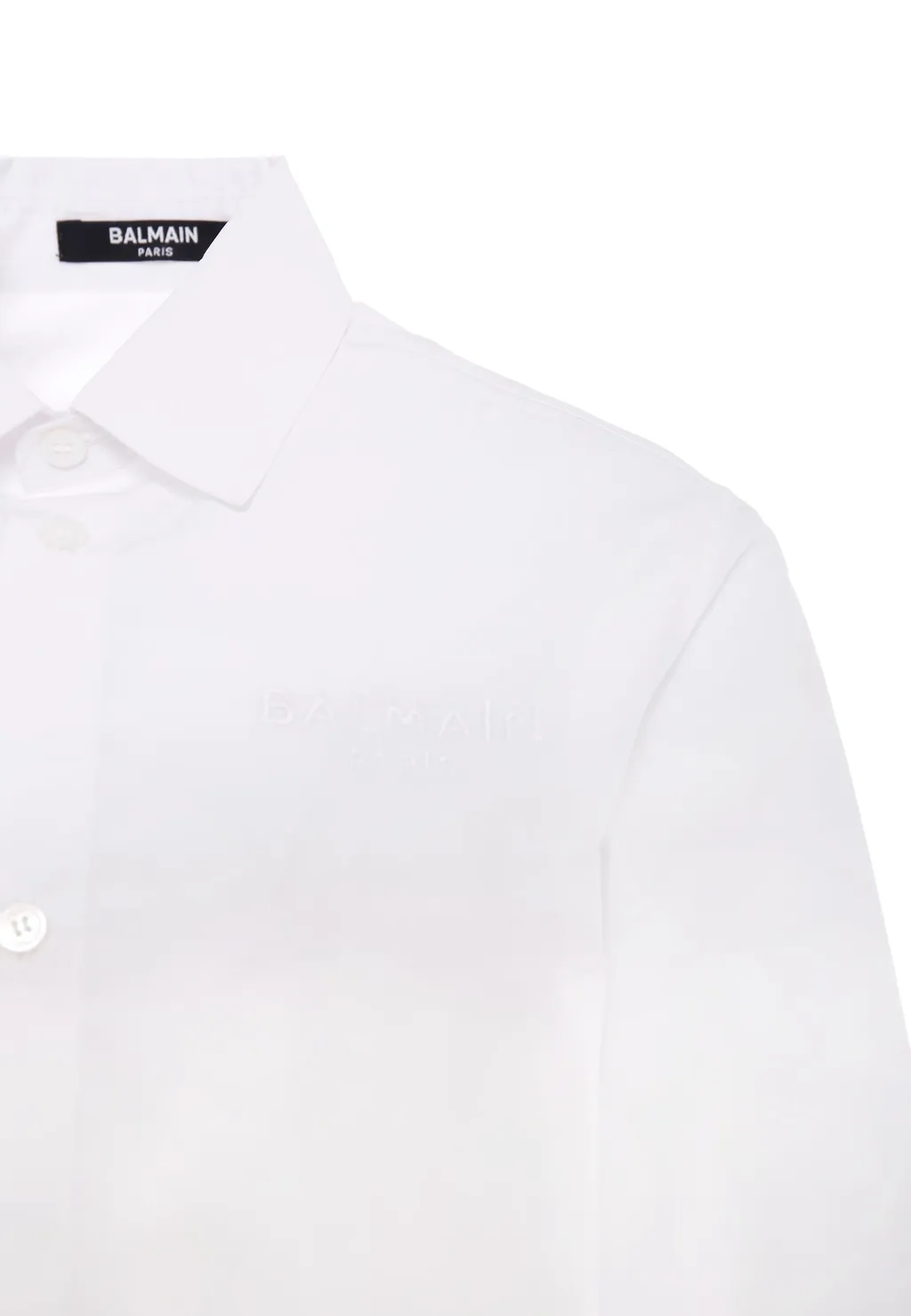 Logo-Embroidered Long-Sleeve Shirt