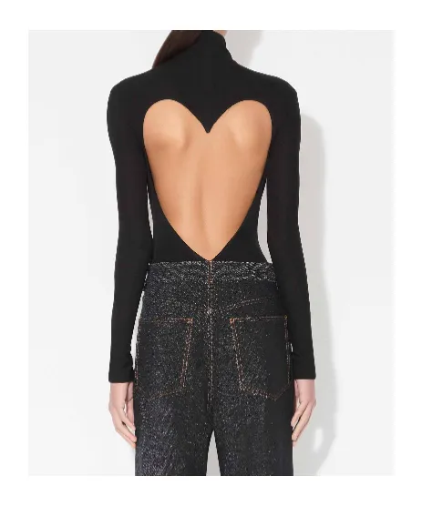 Fluid Jersey Heart Bodysuit