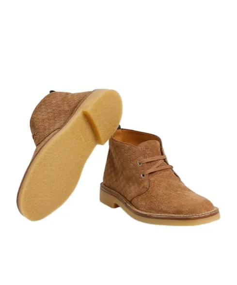 Gucci Web Detailed Ankle Boots