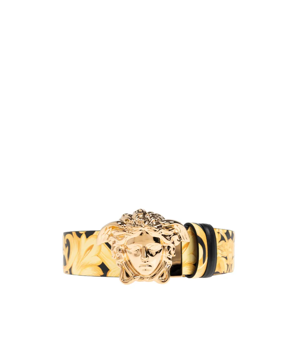 Versace Medusa-Motif Reversible Buckle Belt