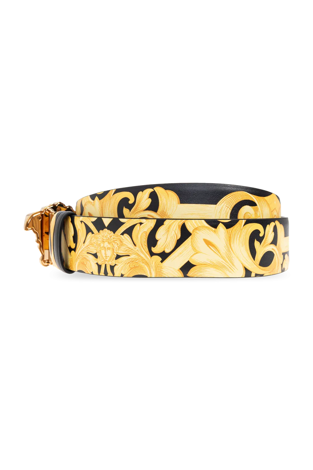 Versace Medusa-Motif Reversible Buckle Belt