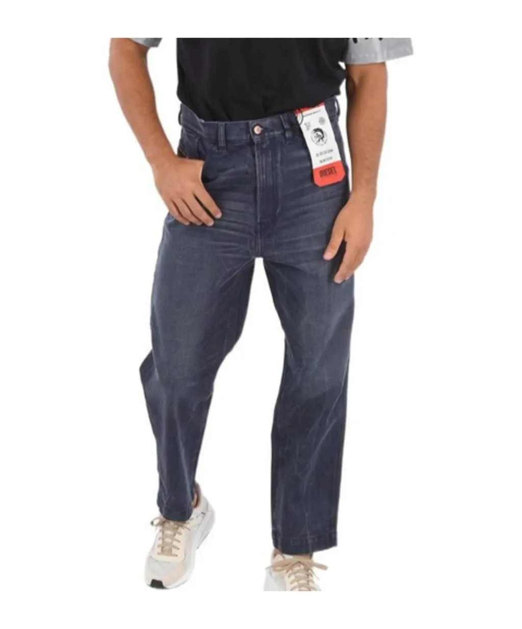 Carrot D-Franky Loose Straight-Leg Jeans