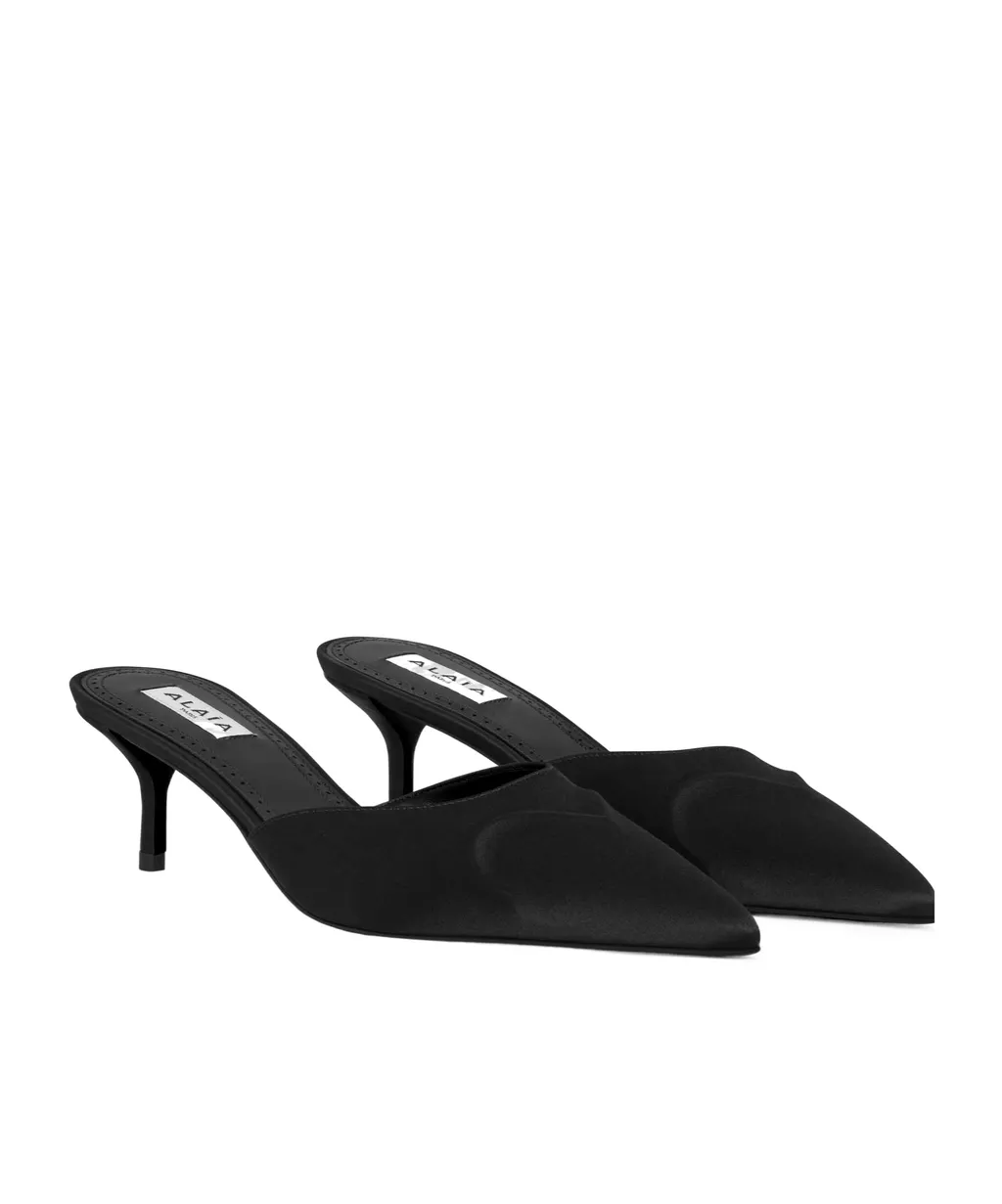 AlaÏA Le Coeur 3D Mules