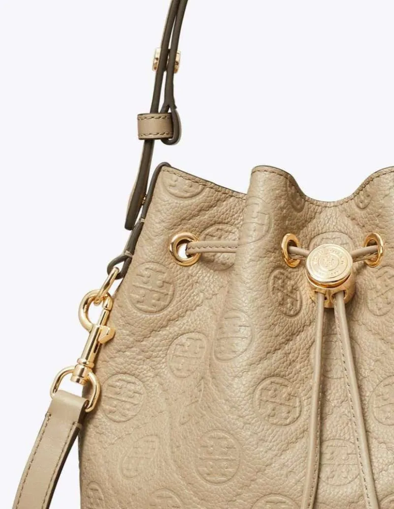 Embossed-Logo Tote Bag