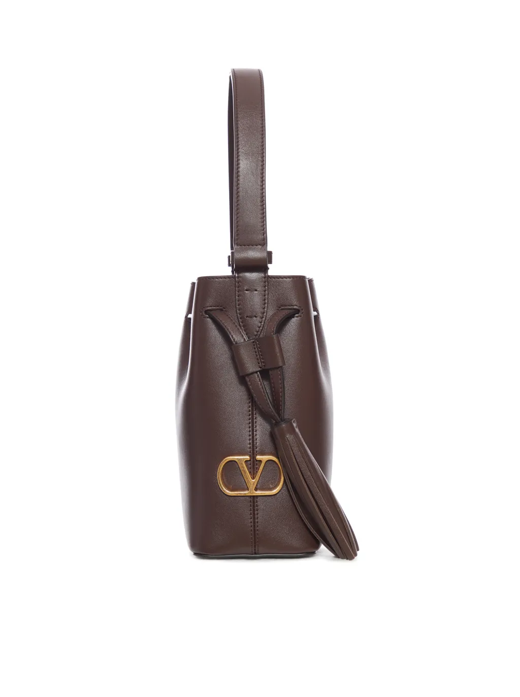 Valentino So Seau Vlogo Signature Drawstring Small Shoulder Bag