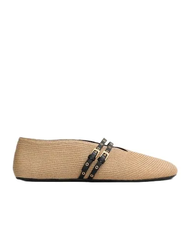 Alaa Braided Ballet Flats