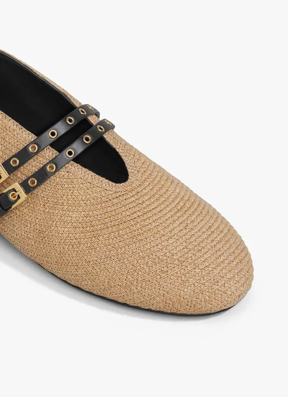 Alaa Braided Ballet Flats