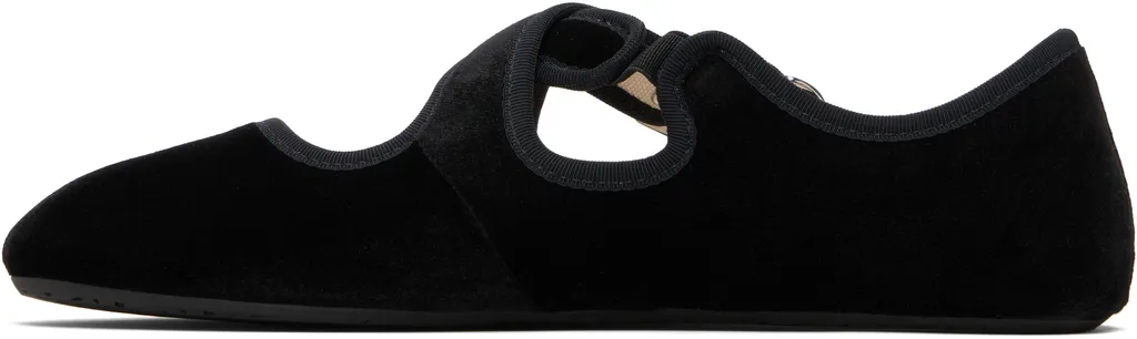 Velvet Ballet Flats