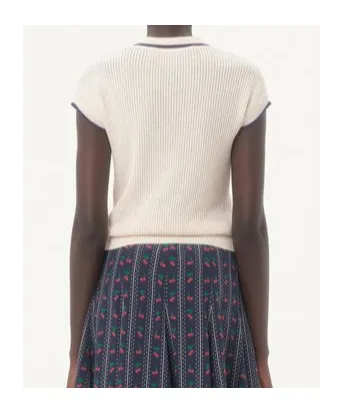 Valentino	Bow Detailed Short-Sleeved Jumper