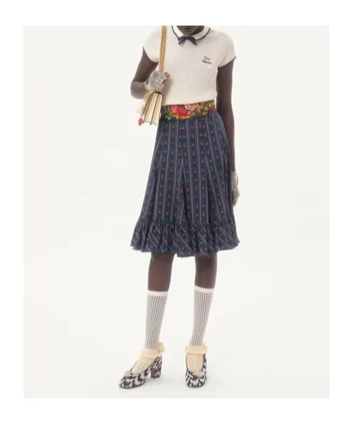 Valentino	Bow Detailed Short-Sleeved Jumper