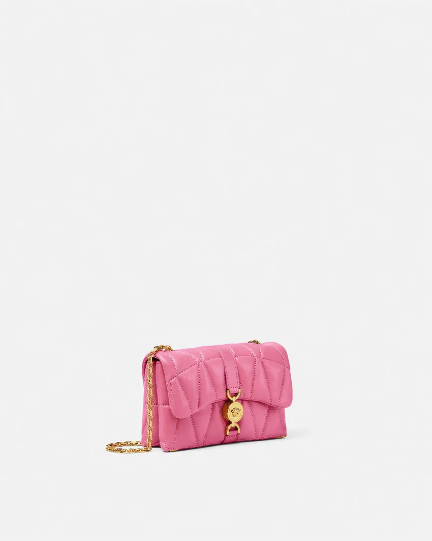 Versace Kleio Quilted Mini Crossbody Bag