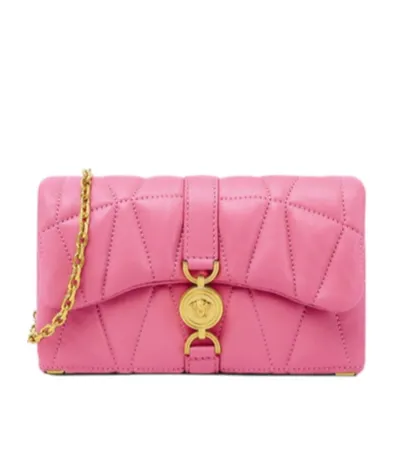 Versace Kleio Quilted Mini Crossbody Bag