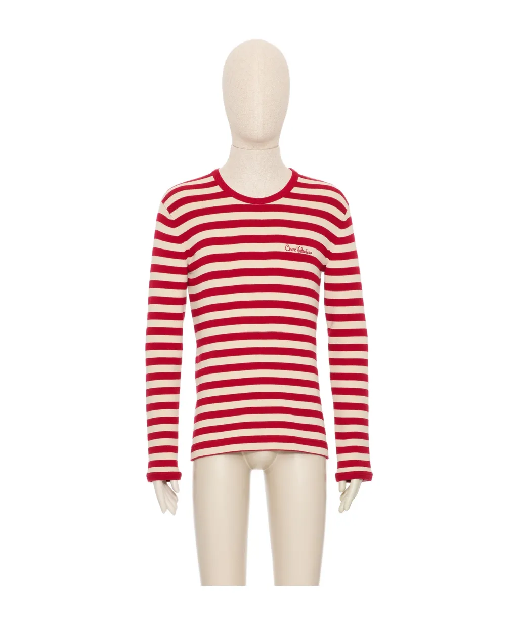 Valentino Garavani Striped Knitted Jumper