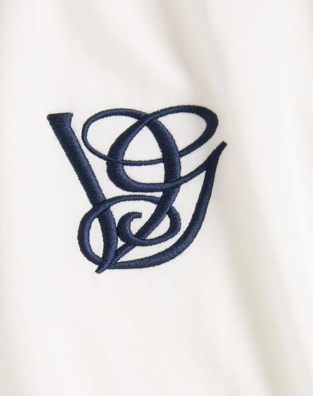 Valentino Vg Logo Embroidered Crewneck T-Shirt