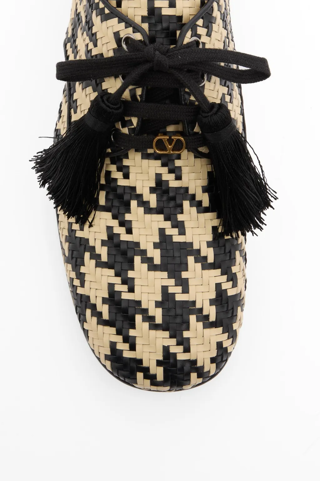 Valentino Tassel Detailed Slip-On Loafers