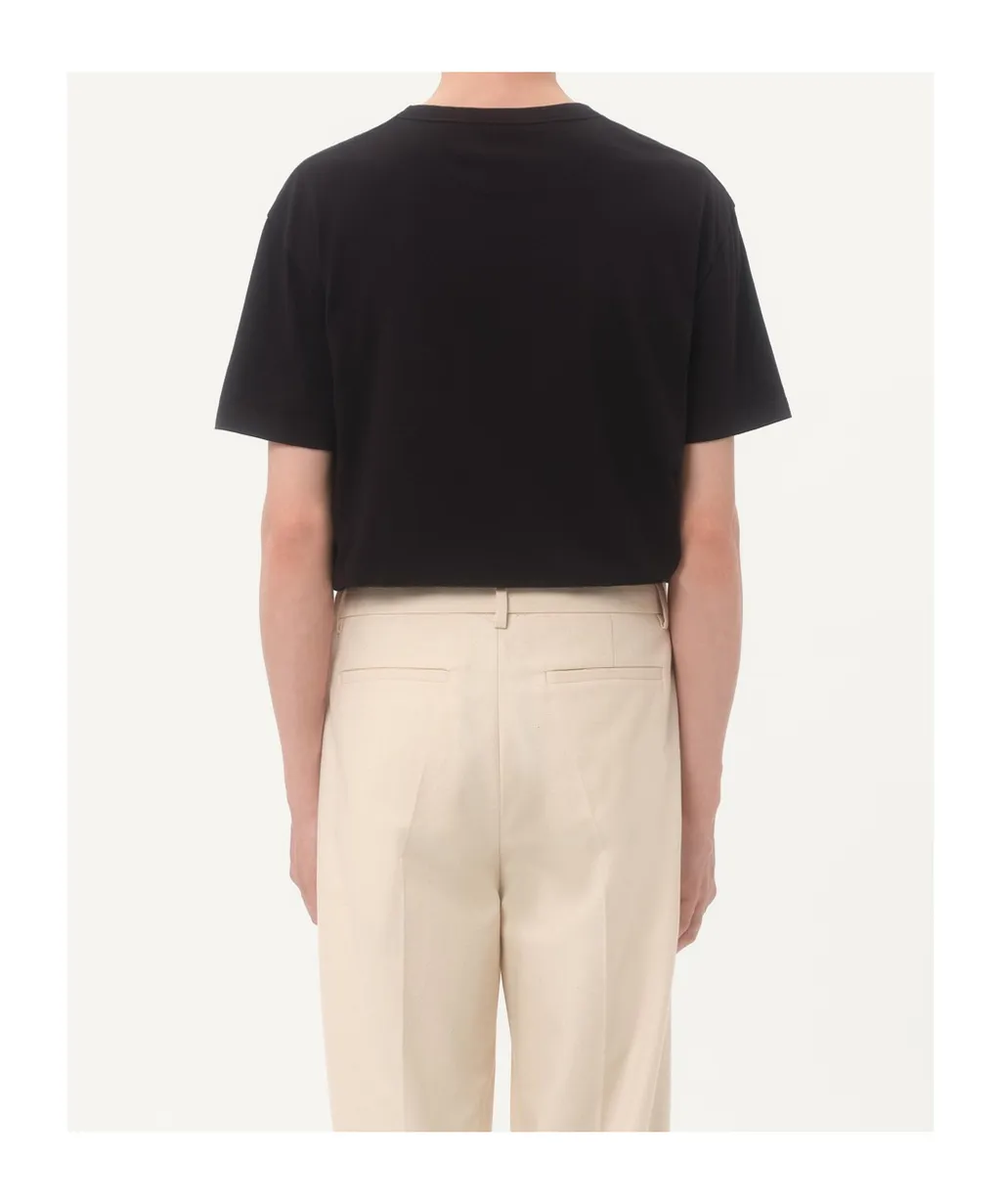 Valentino Vg Logo Embroidered Crewneck T-Shirt