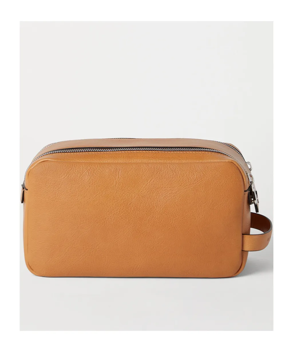 Brunello Cucinelli Double Zipper Beauty Case