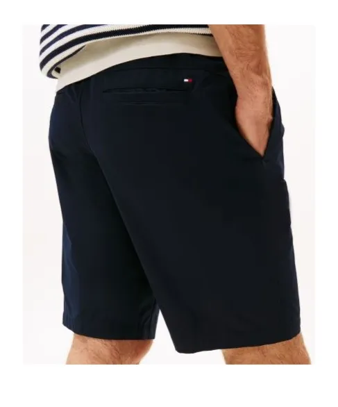 Drawstring Elastic-Waist Shorts
