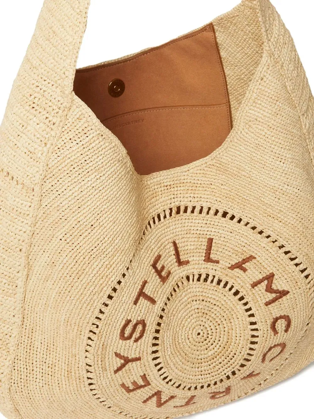 Stella Mccartney Logo Slouchy Medium Tote Bag