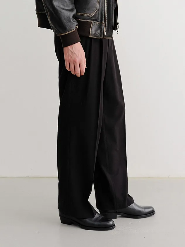 Dunst High-Waisted Pleated Pants