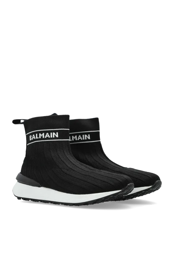 Balmain Kids Round Toe Sports Shoes