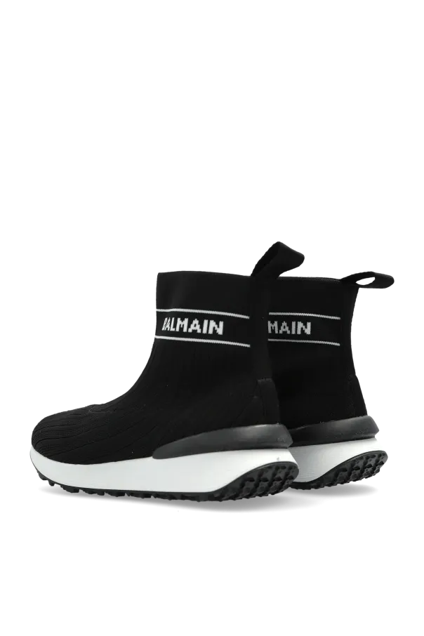 Balmain Kids Round Toe Sports Shoes