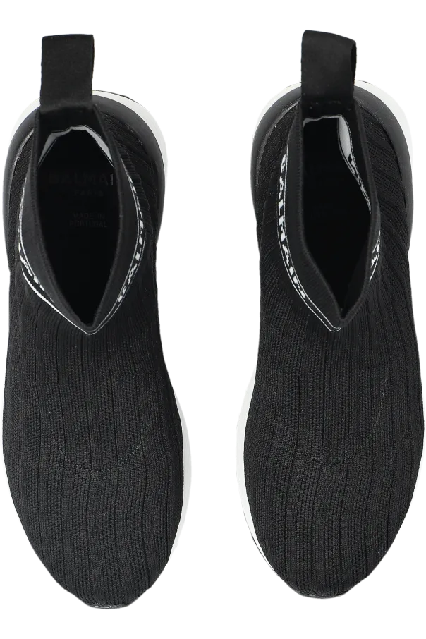 Balmain Kids Round Toe Sports Shoes
