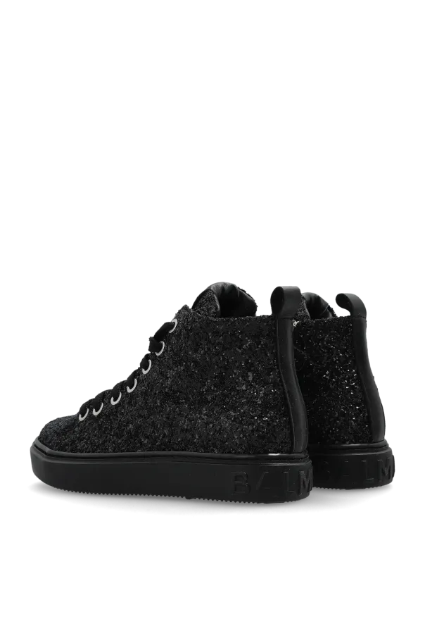 Balmain Kids Embellished Sports Shoes