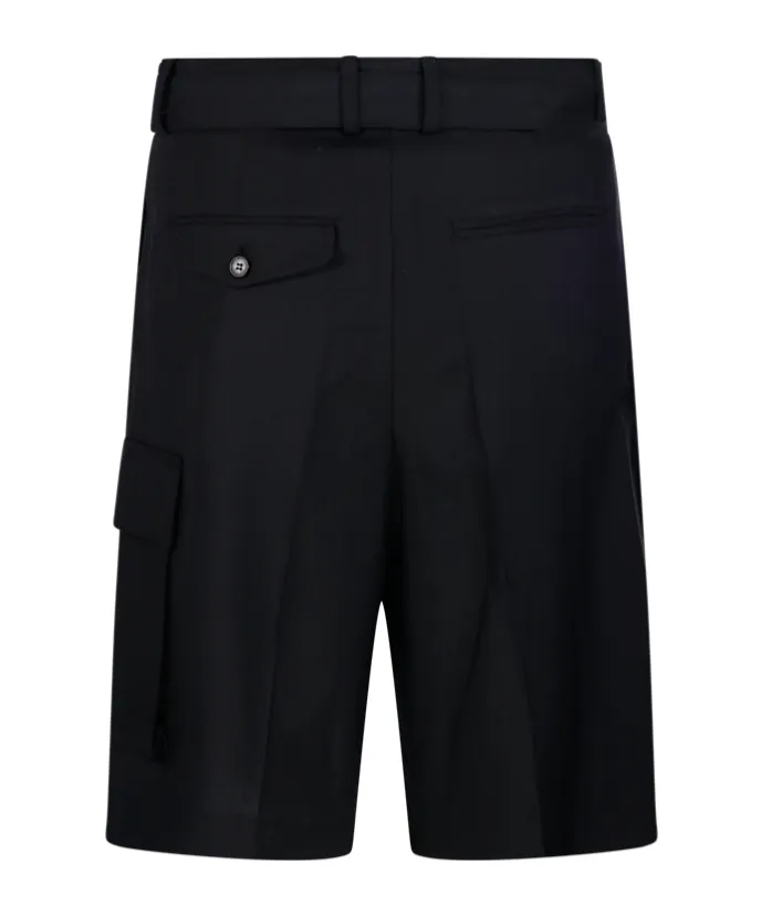 Dunst Belted Multipocket Bermuda Shorts