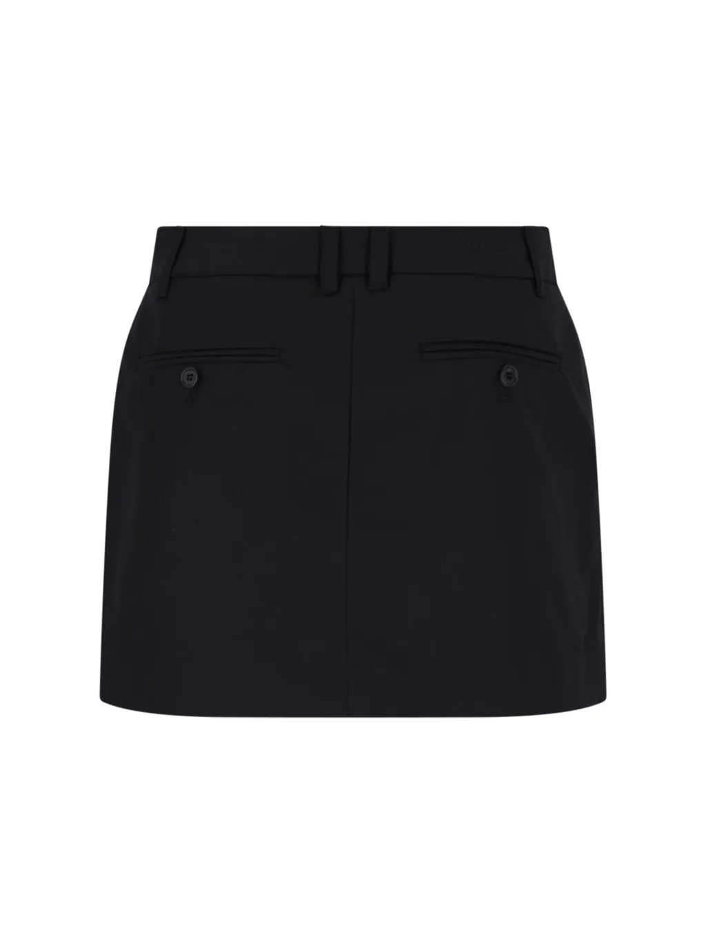 Black Micro Miniskirt
