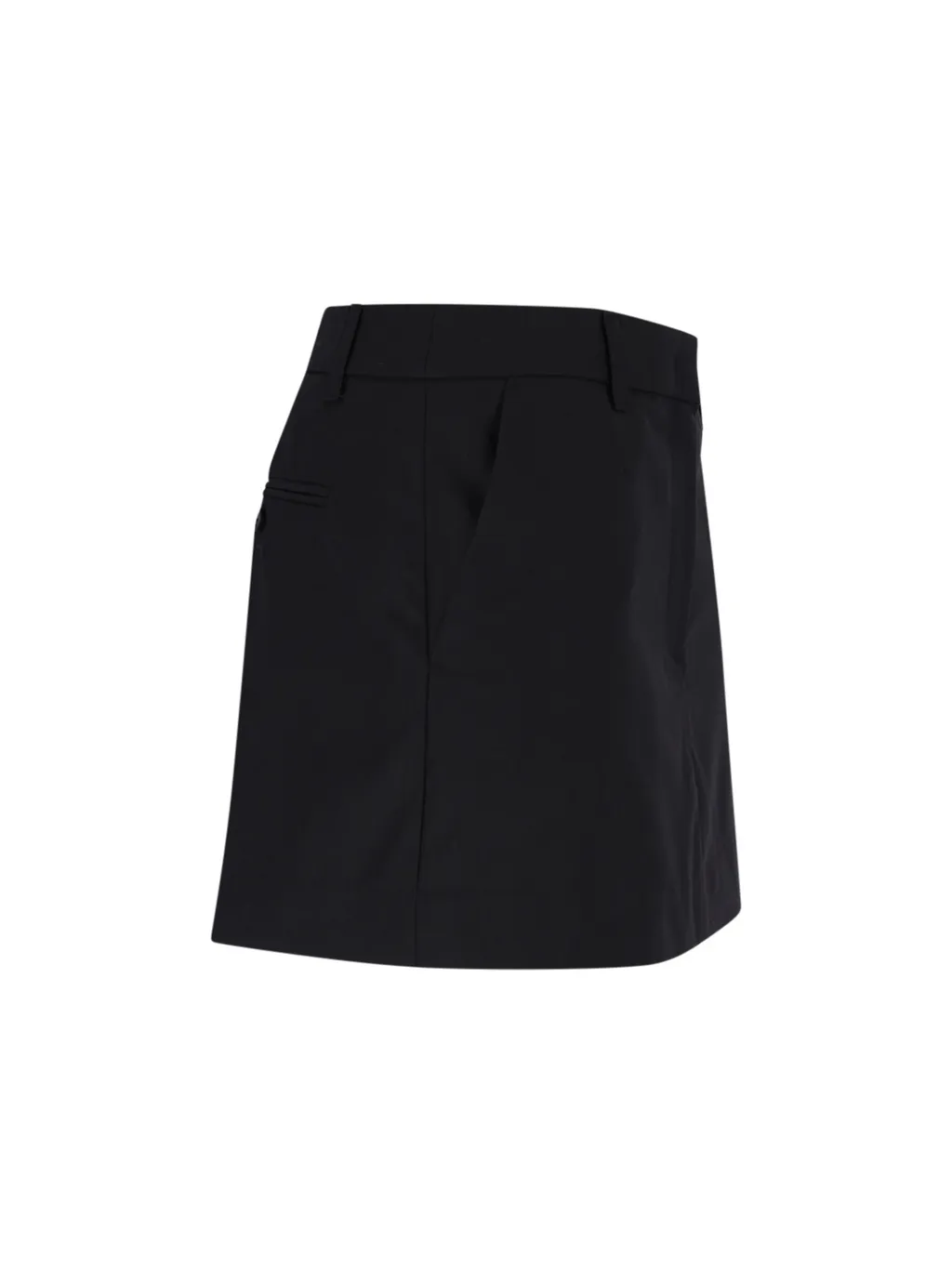 Black Micro Miniskirt