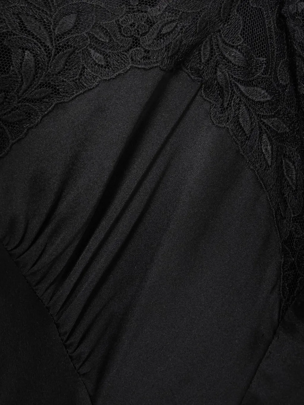 Lace-Cape Maxi Dress