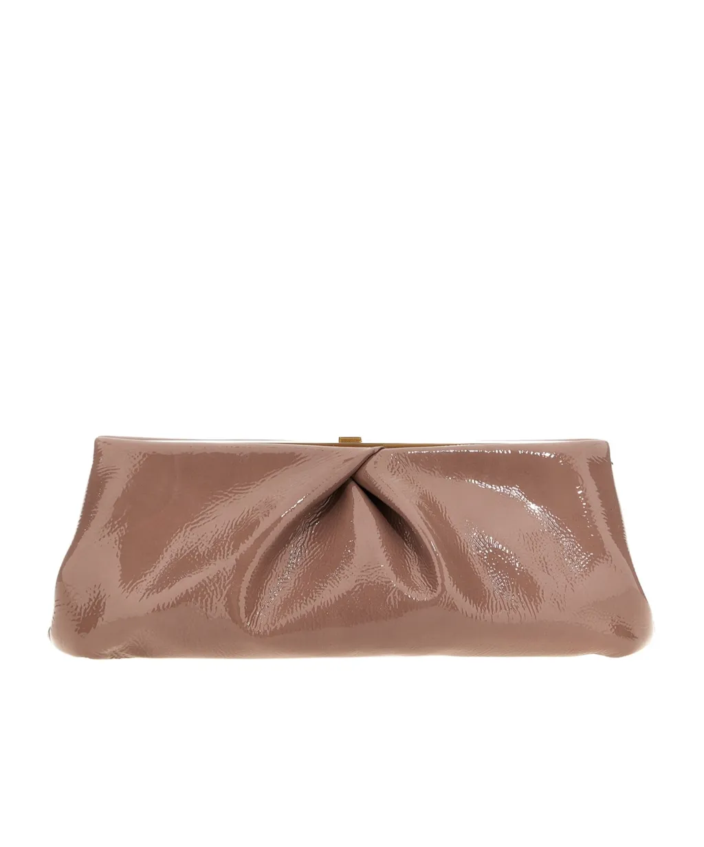 Dries Van Noten Pleated C;Utch Bag