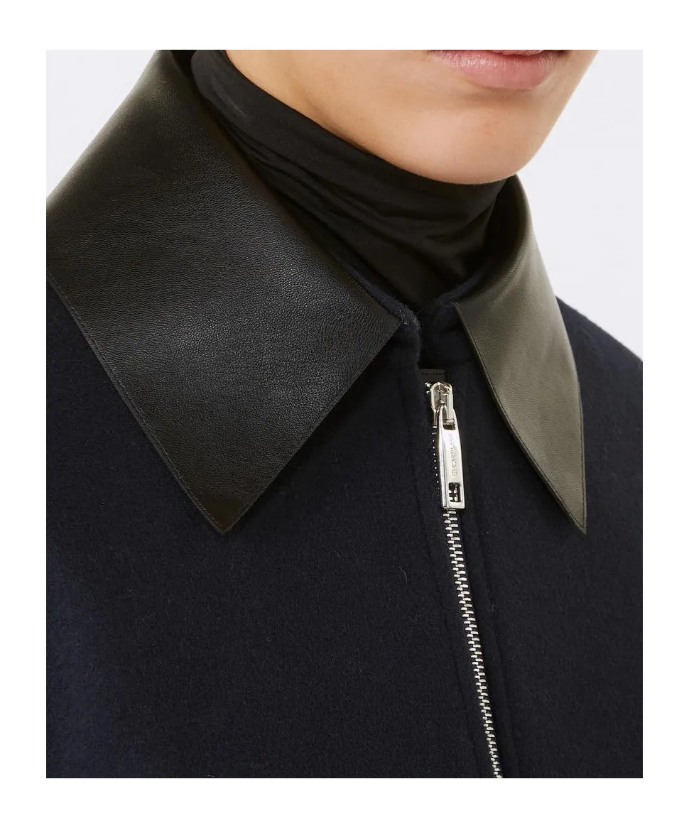 Sportmax	Vacuo Zip-Up Long-Sleeved Jacket